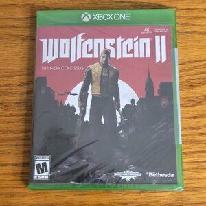 Wolfenstein II The New Colossus Microsoft XBox One Brand NEW Sealed Video Game